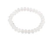 Party Gift Clear Plastic Crystal Beads Expanding Elastic Wrist Bracelet Bangle
