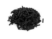 Unique Bargains 400pcs Polyolefin 2 1 Heat Shrink Tubing Tube Sleeving Wrap Wire 4x30mm
