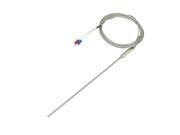 Unique Bargains Unique Bargains Liquid Measuring 190mm x 3mm K Type Earth Thermocouple Probe 2 Meters