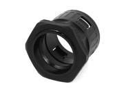 Unique Bargains PG36 Type AD42.5 Black Hard Plastic Waterproof Cable Gland Connector Head