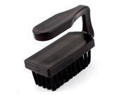 9 x 3.8cm U Type Black Plastic Handle Anti Static Brush Cleaning Tool Comb