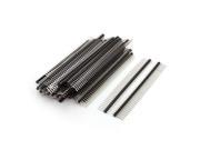 Unique Bargains 50Pcs 2.54mm 40Pin Male Straight Pin Header Connector 15mm Length