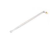 Replacement 62cm 24 4 Sections Telescopic Antenna Aerial for Radio TV