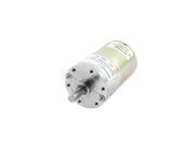Unique Bargains 12V 500r min Speed 6mm D Shaped Shaft Mini DC Geared Gearbox Motor