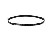 Unique Bargains 131.2MXL025 164 Tooth 6.4mm Wide Black Industrial Synchronous Timing Belt 13.12