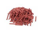 280pcs 2.5mm Dia 30mm Long Polyolefin Heat Shrink Tubing Wire Wrap Sleeve Red