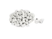 Unique Bargains 50 Pcs M16 Dia White Plastic PG9 3.5 8mm Range Cable Glands Connector Fastener