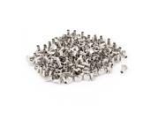 200 Pcs 3 32 x 13 64 Nickel Plated Fasteners Oval Head Semi Tubular Rivets