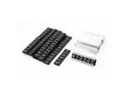 10 Pcs Metal Stand Black Plastic Desktop Number Price Display Label Tags