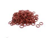 200Pcs 20mm x 14mm x 3mm Red Rubber RC Model Motor Oil Seal O Ring Gasket Spacer