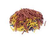 Unique Bargains 750Pcs 2.5mm 2 1 Heat Shrink Tube Sleeving Wrap Wire Kit Red Yellow Blue