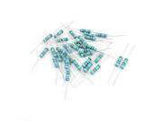 Unique Bargains 30pcs Colored Ring 2W 1% 9.1 Ohm Axial Lead Metal Film Resistors