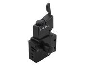 AC 250V 6 6 A 5E4 Rotary Direction Change Momentary Action Trigger Switch Black