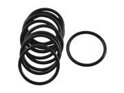 Unique Bargains 10 Pcs 19mm Inside Dia 1.8mm Thick Rubber Oil Filter Seal Gasket O Ring