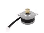 Unique Bargains 36mm Diameter 2 Phase 4 Wire Stepping Motor for Precise Monitoring Equipment