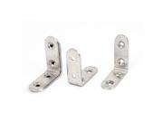 50mmx50mm 4 Holes L Shape 90 Degree Shelf Corner Brace Angle Bracket Support x 4