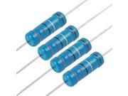 Unique Bargains Unique Bargains 100pcs 2.7 Ohm 3W Metal Film Resistors 3 Watt 2R7 1%