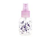 Lady Handy Purple Clear Cosmetic Perfume Container Spray Bottle 50ml