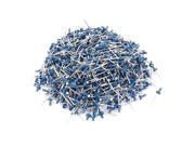 1000 Pcs 1 8 x 23 64 Aluminum Alloy Open End Blind Pop Rivets Dome Head Blue