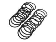 Unique Bargains 20 Pcs 35mm Outside Dia 2.4mm Thick Industrial Rubber O Ring Seal