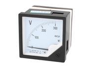 Unique Bargains DC 0 300V Analog Panel Voltmeter Voltage Meter Measuring Gauge Class1.5