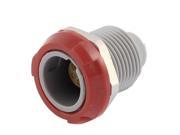 Unique Bargains Plastic 6 Pin 1 4 BSP Male Thread Dia Aviation Plug Connector Adapter