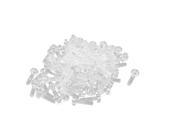 100 Pcs M3 x 10mm Bolts Pan Phillips Drive Head Machine Screws Clear