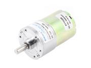 Unique Bargains 12V 6mm Shaft Dia 3500RPM High Speed Magnetic Electric Gearbox DC Gear Motor