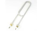 Unique Bargains U Bend Shape Stainless Steel Electric Heating Tube Heater 4000W 380V