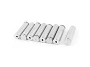 Unique Bargains 8pcs 19mm Dia 70mm Long Stainless Steel Glass Standoff Advertising Screw Nails