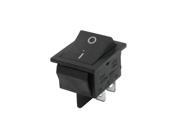 AC250V 15 30A DPST ON OFF 2 Position Snap in Boat Rocker Switch Black