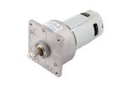 DC 12V 4600RPM Speed High Torque Magnetic Electric Gearbox Gear Box Motor