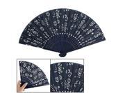 Cloth Cover Bamboo Frame Tradition Dancing Folding Fan