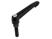 Unique Bargains 105mm Lever Metal Screw On Thread Plastic Adjustable Handle