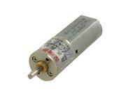 Unique Bargains DC 6V 0.4A 30RPM 2 Pin Connector Electric Geared Motor