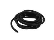 Unique Bargains 5.6M 18Ft 0.4 Black PVC Flexible Corrugated Tubing Hose Cable Sprial Pipe