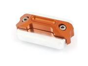 Unique Bargains Motorbike Spare Part Gear Modified Screw Water Pump Cover Silver Tone Orange