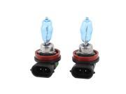 Unique Bargains 2 Pcs 100W White HOD Xenon H11 Vehicle Auto Fog Lamp Light Driving Lamp