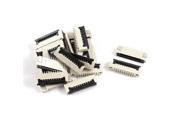 Unique Bargains 20Pcs Clamshell Type Bottom Port 9Pin 1.0mm Pitch FFC FPC Sockets Connector
