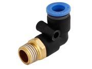 Elliptical Ring 13mm 1 4 PT Male Thread to 8mm Hole Pneumatic Quick Fitting