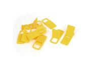 10pcs Beach Chair Mobile Phone Folding Holder Stand Bracket Support Yellow