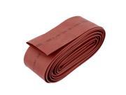 Unique Bargains Red 35mm Dia Polyolefin 2 1 Heat Shrink Tubing Wire Wrap Cable Sleeve 5M 16Ft