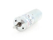 Unique Bargains DC 12V 10RPM 2 Terminals Speed Reducing Power Geared Motor 4mm x 11mm