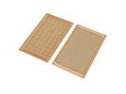 2pcs Single sided PCB Printed Circuit Board Prototype Breadboard 15cm x 9cm