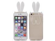 Silicone Rabbit Ears Design Phone Protector for iPhone 6 Plus 5.5