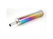 Stainless Steel Round Tip Exhaust Pipe Muffler Colorful for Motorcycle