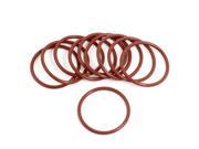 Unique Bargains 10 Pcs 44mm Outside Dia 3mm Thickness Industrial Rubber O Rings Seals