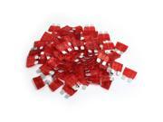 Unique Bargains 100x Auto Car Red Body ATS Blade 10A Plug in Fuses