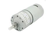 Unique Bargains 200RPM High Torque Electric Power Gearbox Geared Motor DC12V 37GB