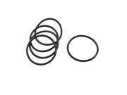 Unique Bargains 5 x 57mm External Dia 3.5mm Thickness Industrial Rubber Oil Seal O Ring Gaskets